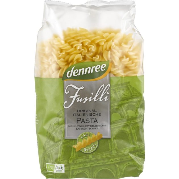 Fusilli din grau dur ecologic