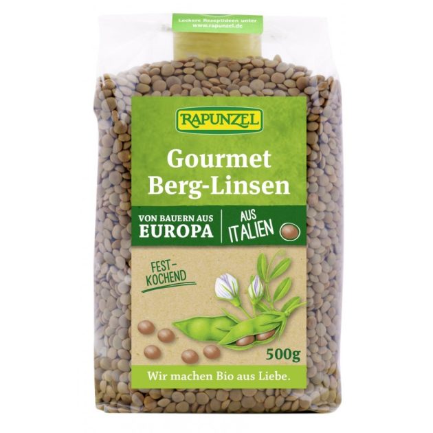 Linte gourmet bio maro