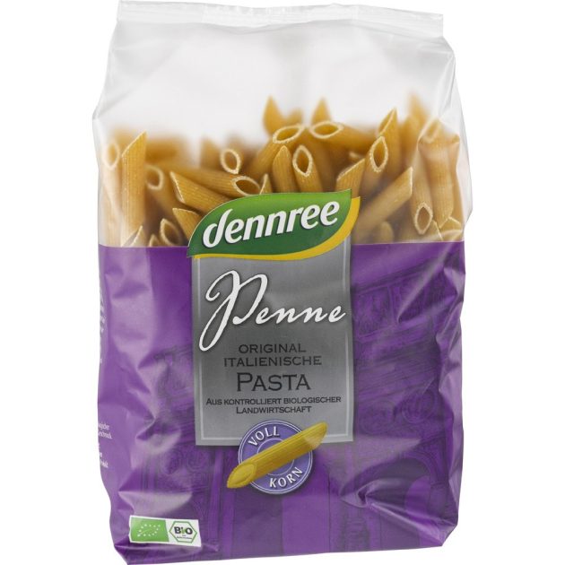 Penne din grau dur integral