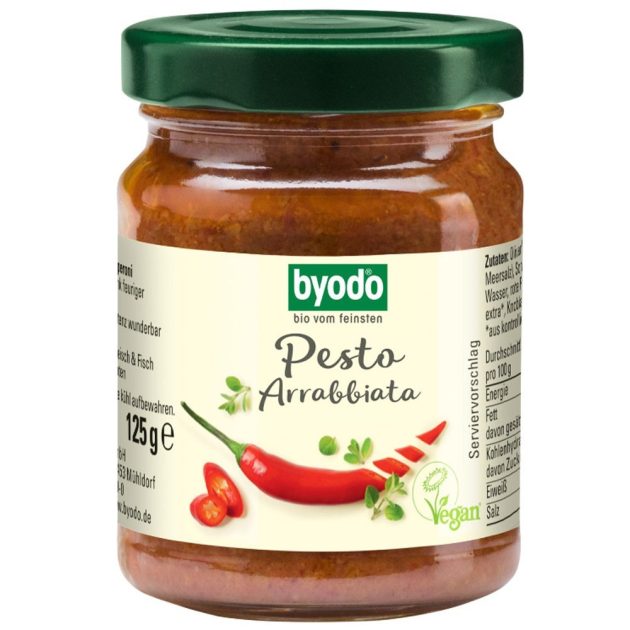 Pesto bio Arrabbiata