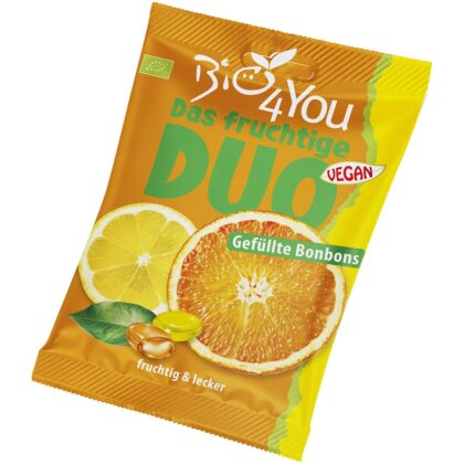 Bomboabe bio duo cu portocala si lamaie