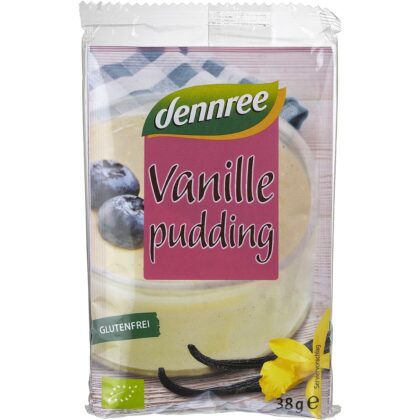 Budinca bio de vanilie fara gluten