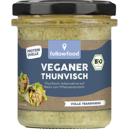 Pasta bio alternativa la ton pe baza de proteina vegetala